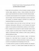 Formación Docente, Escuela y Proyectos Educativos ¿De dónde salieron las escuelas?