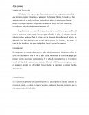 Ensayo: Análisis de Tierra Mía