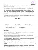 La disfonía - Ensayo