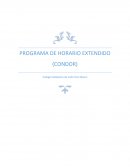PROGRAMA DE HORARIO EXTENDIDO (CONDOR)