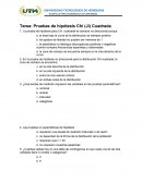 Tarea: Pruebas de hipótesis Chi (Ji) Cuadrada