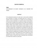 Comercialización del banano rechazado de la hacienda Fruit Victoria