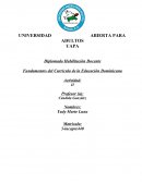 Actividad Educacion e identidad docentes