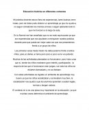 Educación histórica en diferentes contextos