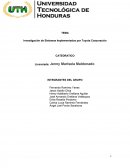 Investigación de Sistemas Implementados por Toyota Corporación