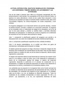 INTRODUCCIÓN, OBJETIVOS GENERALES DEL PROGRAMA, LOS CONTENIDOS, TEMARIO GENERAL DE LAS UNIDADES Y LAS ACTIVIDADES.