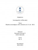 Objetivos estratégicos ESC interiores al