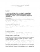 Proyecto de inversión de negocios internacionales.