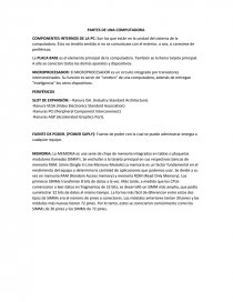 Partes de una computadora.. Página 1