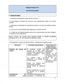 Trabajo Práctico Nº 3 El currículo escolar