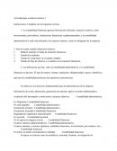 Balance General o Estado de situación financiera.