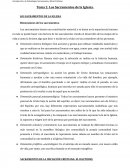 Sacramentos de la Iglesia.