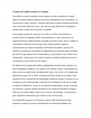 Victimas del conflicto armado en colombia.