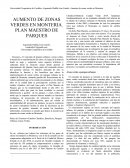 AUMENTO DE ZONAS VERDES EN MONTERIA. PLAN MAESTRO DE PARQUES