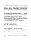 ¿Que son los órganos autónomos?