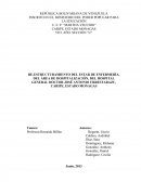 RE-ESTRUCTURAMIENTO DEL ESTAR DE ENFERMERÍA, DEL ÁREA DE HOSPITALIZACIÓN, DEL HOSPITAL GENERAL DOCTOR JOSÉ ANTONIO URRESTARAZU, CARIPE, ESTADO MONAGAS