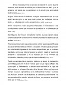 En las medidas previas al proceso se deberá de citar a la parte contraria, se le enviara la solicitud por el término de tres días, y se le aplicaran las reglas que se establecen en la práctica de las pruebas testimoniales artículo 1157 cc