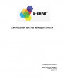 Administración por Areas de Responsabilidad Contabilidad Administrativa