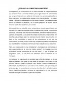 ¿Por qué la competencia importa?