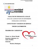 REANIMACION CARDIOPULMONAR (RCP)