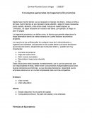 Conceptos generales de Ingeniería Económica