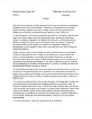 Reseña de la pelicula amigos