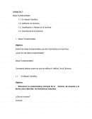 Ilustrar las ideas fundamentales que dan importancia a la Química.