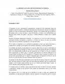 LA IMPORTANCIA DE SER INGENIERO EN ENERGÍA