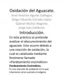 Oxidación del Aguacate.