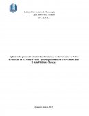 Apliacion del proceso de atención de enfermería a escolar femenino de 9 años de edad con un DX Cuadro Febril Tipo Dengue ubicada en el servicio del faena 2 de la Policlínica Maracay
