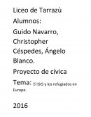 El ISIS y los refugiados en Europa.