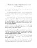 Obstáculos a la diversificación del comercio exterior mexicano.