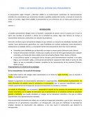 TEMA 1: INTRODUCCIÓN AL ESTUDIO DEL PENSAMIENTO