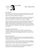 El aberinto de la soledad.