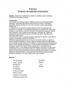 Análisis de bebidas alcoholicas