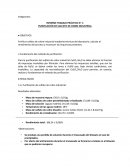Purificar sulfato de cobre industrial mediante técnicas de laboratorio, calcular el rendimiento del proceso y reconocer las impurezas presentes.
