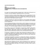 CARTA A FUNDACIÓN SAN SEBASTIAN.