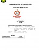 EJECUCION DE LAS OBRAS PUBLICAS POR ADMINISTRACION DIRECTA (