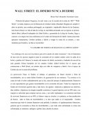 WALL STREET: EL DINERO NUNCA DUERME; ANÁLISIS DE LA PELÍCULA COMPLETA