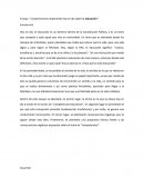 Ensayo. “Comprensiones imperantes hoy en día sobre la educación”
