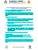 ESQUEMA DONDE PRESENTE LOS RECURSOS UTILIZADOS PARA LA CREACIÓN DE UNA ESTRUCTURA MENTAL FLEXIBLE.