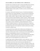 ENSAYO SOBRE LAS CARACTERISTICAS DE LA DIPLOMACIA.