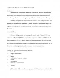 Modelos de ingenieria de requerimientos. Página 1