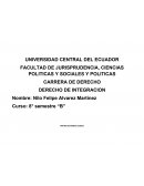 Derecho de integracion. MATRIZ DE MARCO LOGICO