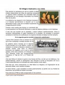 El milagro mexicano y su crisis