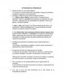 ACTIVIDADES DE APRENDIZAJE. Define mercado con tus propias palabras.