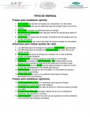 TIPOS DE ENERGÍA.