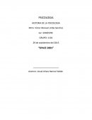 TITULO: HISTORIA DE LA PSICOLOGIA