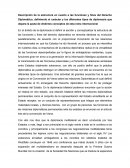 .Descripción de la estructura en cuanto a las funciones y fines del Derecho Diplomático, definiendo el carácter y los diferentes tipos de diplomacia que depara la pauta de distintos conceptos de esta rama internacional