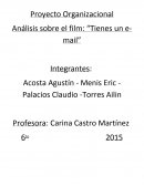 Proyecto Organizacional Análisis sobre el film: “Tienes un e-mail”
